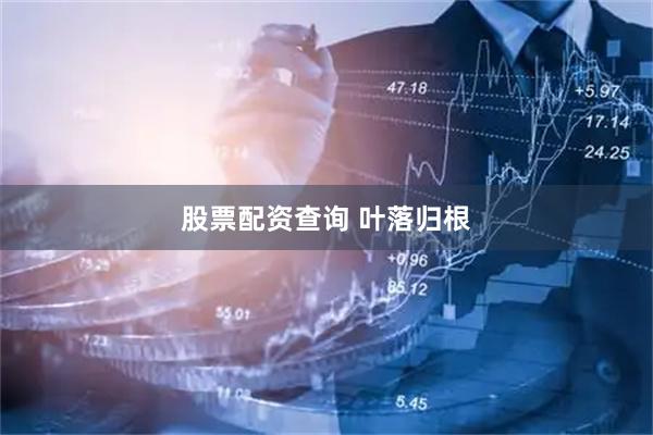 股票配资查询 叶落归根